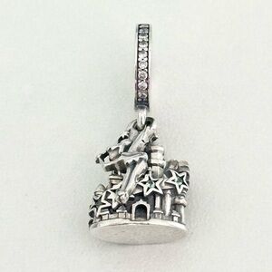 Pandora Disney Parks Tinkerbell Castle Walt Disney World Dangle Bead Charm